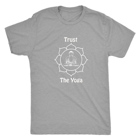 Image of T-shirt - Trust The Yoga Mens T-Shirt (white Logo)