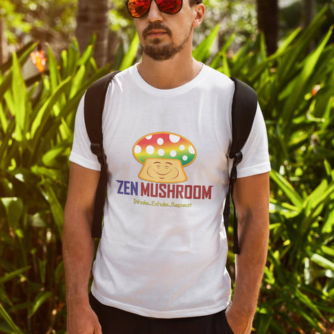 Image of T-Shirt - Zen Mushroom Logo T-Shirt (standard )