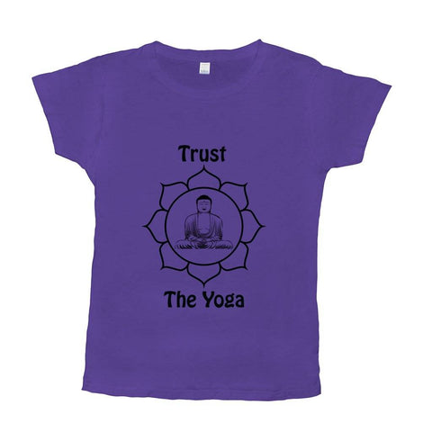 Image of Trust The Yoga Basic Womens T-Shirt