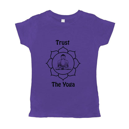 Trust The Yoga Basic Womens T-Shirt