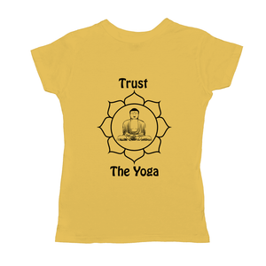 Trust The Yoga Basic Womens T-Shirt