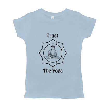 Trust The Yoga Basic Womens T-Shirt