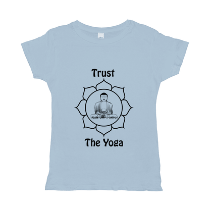 Trust The Yoga Basic Womens T-Shirt