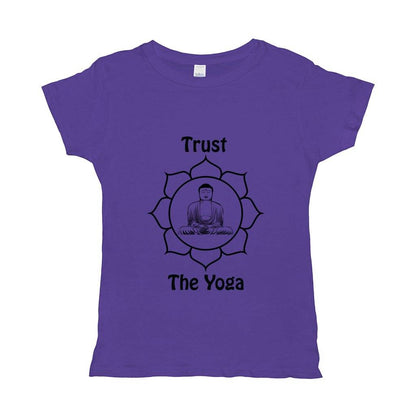Trust The Yoga Basic Womens T-Shirt