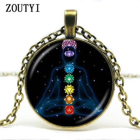 Image of Yoga Chakra/Meditation Necklaces  - PRODUCT CLOSEOUT SPECIAL!