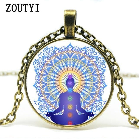 Image of Yoga Chakra/Meditation Necklaces  - PRODUCT CLOSEOUT SPECIAL!