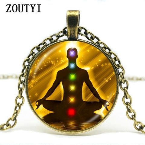 Image of Yoga Chakra/Meditation Necklaces  - PRODUCT CLOSEOUT SPECIAL!