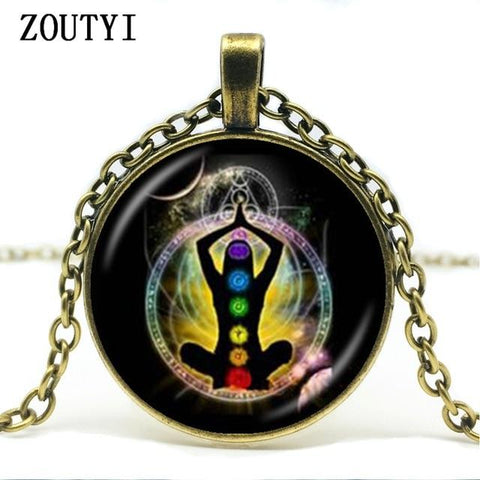 Image of Yoga Chakra/Meditation Necklaces  - PRODUCT CLOSEOUT SPECIAL!