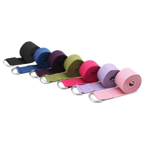 Image of Yoga Belts - Adjustable Yoga Stretch Strap