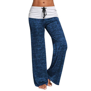 Yoga Pants - Patchwork Boot Cut High Waist Yoga Pant