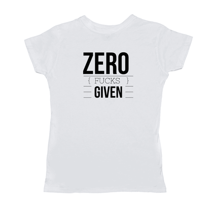 Zero Given Tultex T-Shirt (Black Logo)