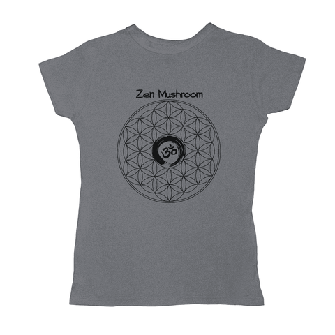 Image of ZM Om Circle Tultex T-Shirt (Black Logo)