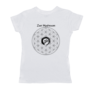 ZM Om Circle Tultex T-Shirt (Black Logo)